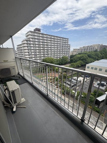 マンション東陽町のバルコニー