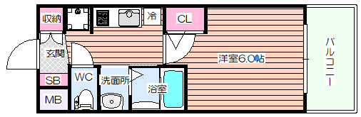 【間取り】 | エステムコート新大阪ⅩⅤフロウ