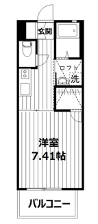 【間取り】 | フォルスⅩⅣ | 間取りです。