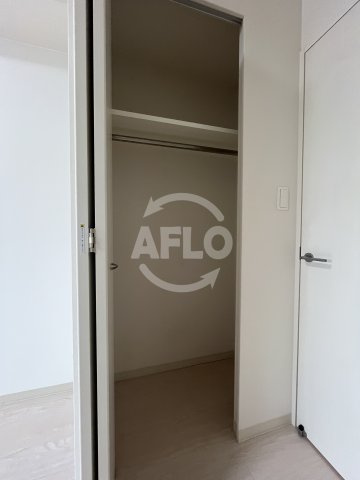 アリビオ江坂南金田の収納|アリビオ江坂南金田　クローゼット