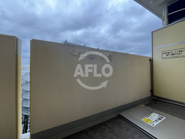 アリビオ江坂南金田のバルコニー|アリビオ江坂南金田　バルコニー