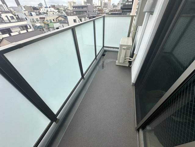 MAXIV南砂町のバルコニー|落ち着いた時間を過ごせるバルコニーです