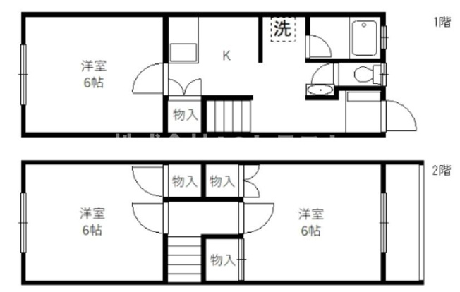 【間取り】 | ハイツしらかば