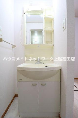 ビビッドＫの洗面所|洗面化粧台（参考同型108号室室内写真）