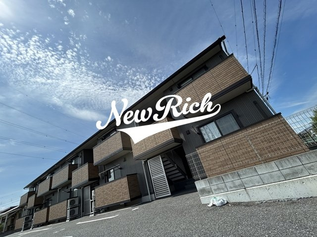 前橋市江田町のアパートの外観