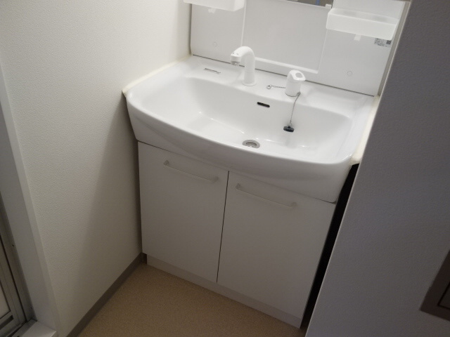 中西第3マンションの洗面所