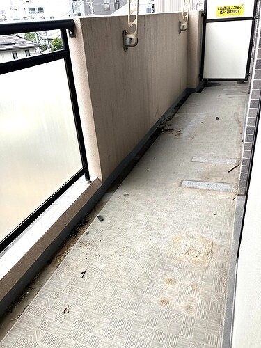 シティコープ清澄庭園のバルコニー|バルコニー