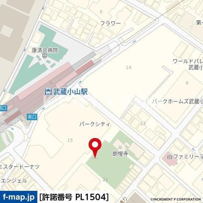 【地図】 | シティタワー武蔵小山　レジデンス棟