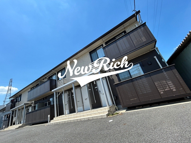 前橋市高井町１丁目のアパートの外観