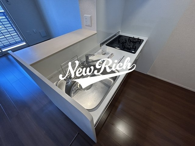 前橋市高井町１丁目のアパートのキッチン
