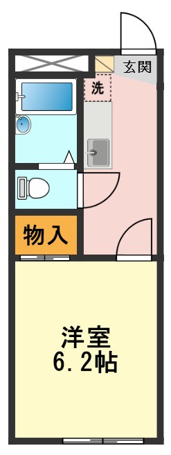 レオパレスFIELDの間取り