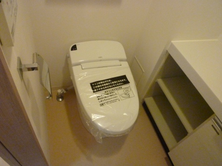 プライマル勝どきのトイレ|ゆったりとした空間のトイレです