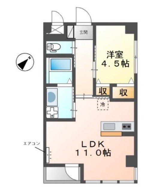 【仲介手数料：50％OFF】対象物件！の間取り