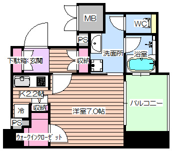【間取り】 | リーガル岡崎橋
