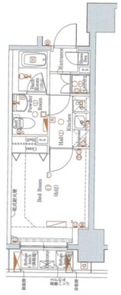 ブレシア銀座イーストの間取り