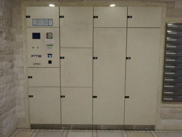 ＺＯＯＭ東銀座のその他共用部分|宅配BOX