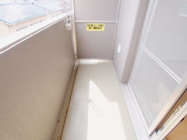 JRBハイツ矢野Ⅲ番館のバルコニー