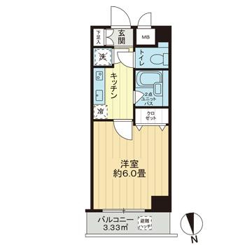 サンテミリオンお茶の水の間取り