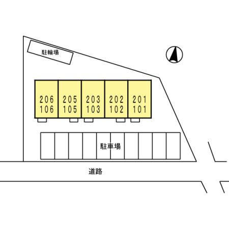 ル　グランブリューの区画図