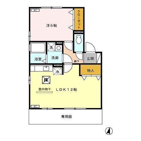 ステイブルBの間取り