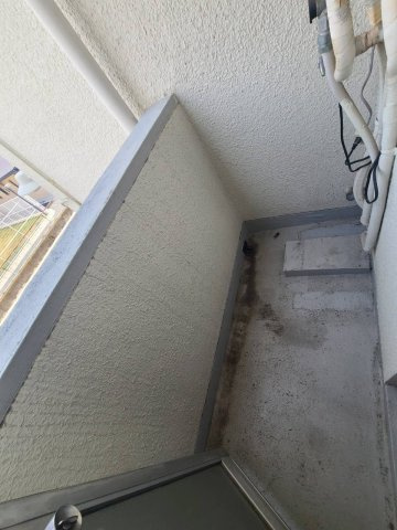 ハイツ瓦木のバルコニー