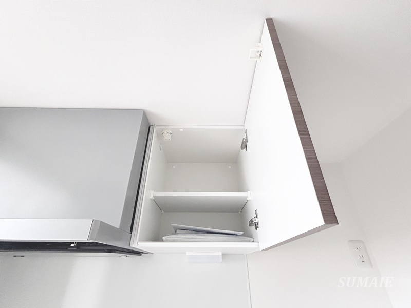 ルクシア北赤羽のキッチン|キッチン収納です
