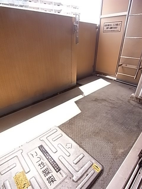 プレジール灘のバルコニー