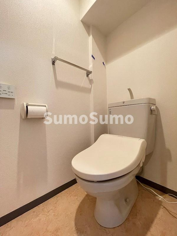 エルフィナ上呉服町のトイレ|コンパクトで使いやすいトイレです