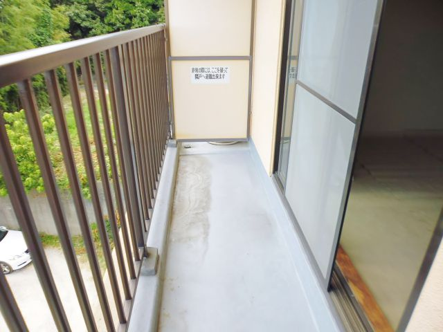 シャトル永井のバルコニー