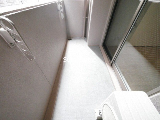 スワンズシティ天満橋のバルコニー