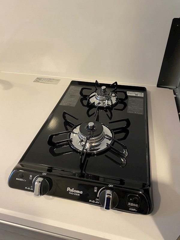 エステムコート神戸グランスタイルのキッチン|コンパクトなキッチンで掃除もラクラク