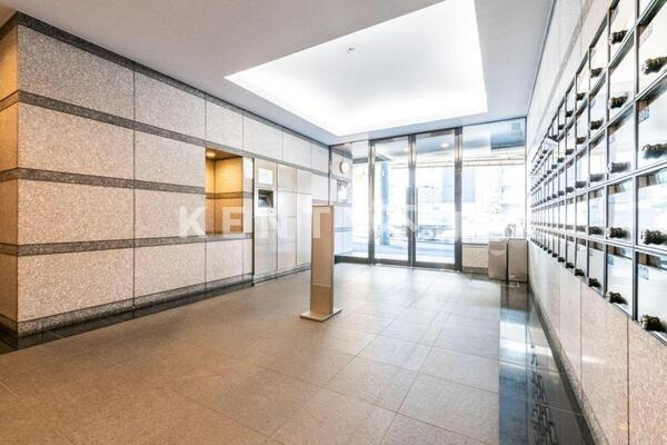 【エントランス】 | ルーブル西五反田弐番館 | ゆとりのあるエントランスです