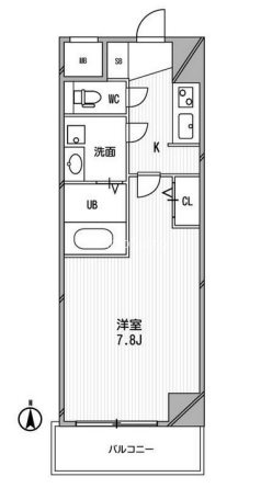 アーデンタワー西本町の間取り