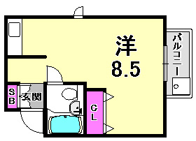 アイビーコートⅠの間取り