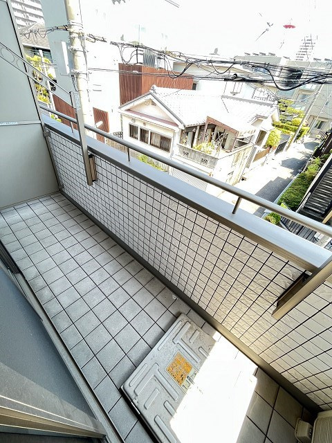 SHANTI夙川のバルコニー