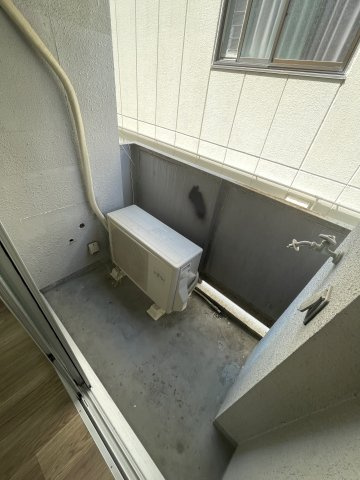 ハイツ永沢のバルコニー