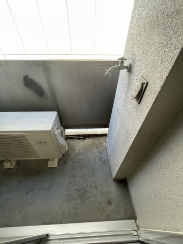 ハイツ永沢のバルコニー