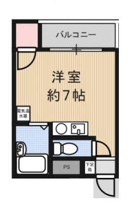 吉川マンションの間取り