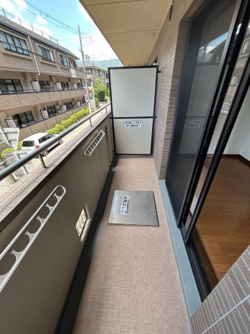 マインズ芦屋のバルコニー
