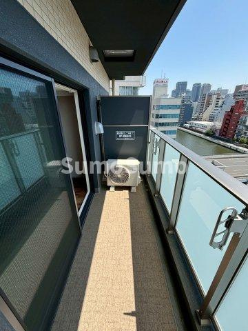 ドゥーエ南堀江（旧：アルティザ南堀江）のバルコニー