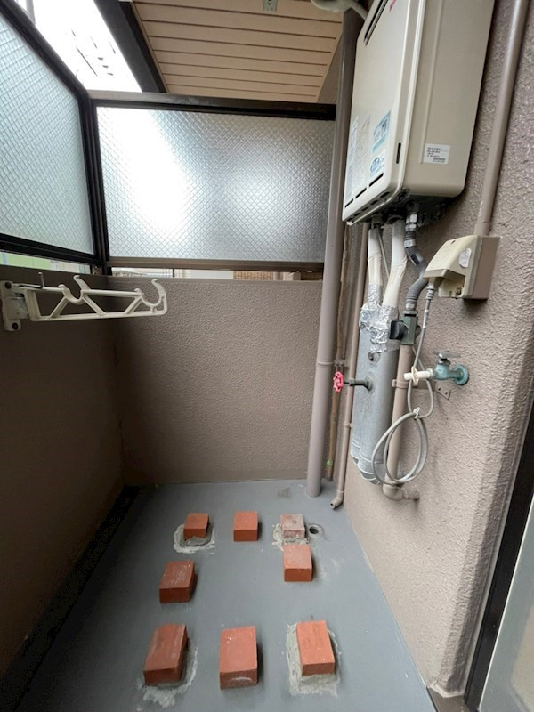 シャルムメゾン春日野道のバルコニー