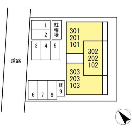 D-avance今本町C　　　刈谷市近郊の賃貸はクラスホーム刈谷店の駐車場