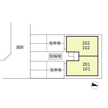 グレイスフルＹの区画図