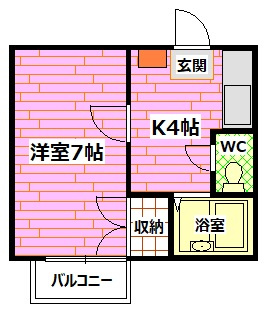 エスポアールMの間取り