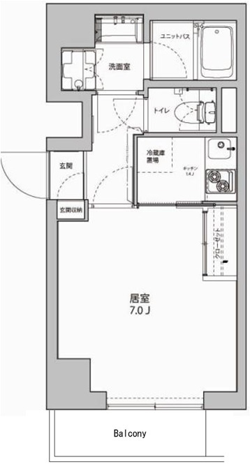 プライムアーバン麻布十番の間取り|★間取り図★
