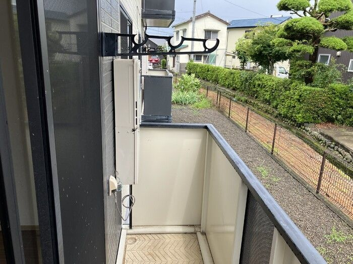 グランシャリオⅡ　A棟のバルコニー