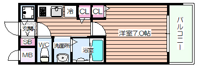 【間取り】 | オーキッドレジデンス塚本