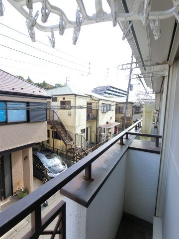 ESTATE紫苑No.2のバルコニー
