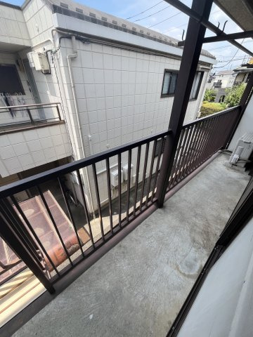 第5三上コーポのバルコニー