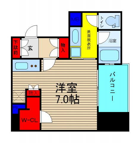 リーガル岡崎橋の間取り|間取り更新中です